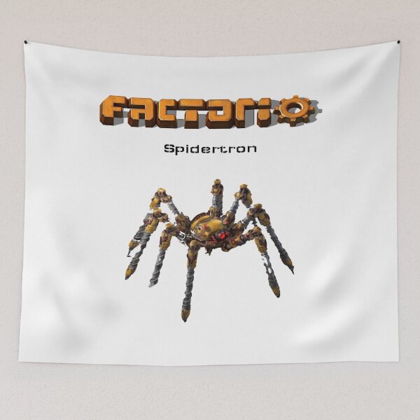Item preview, Factorio Spidertron designed and sold by aubreystricklan.