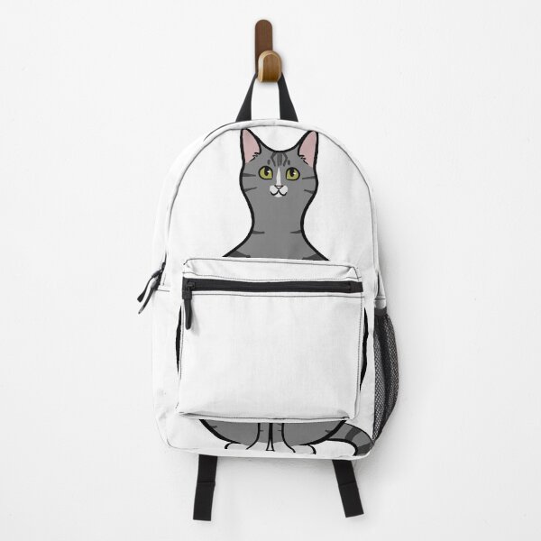 Item preview, Gray and White Tabby Cat designed and sold by CreationsByBear.