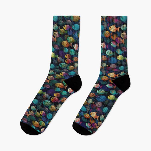 Item preview, Underwater Wonders: Dive into our Colorful Fish Collection for Apparel and Homeware designed and sold by ThePurpleMelon.