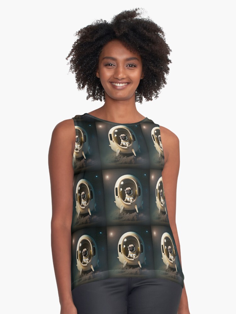 Item preview, Sleeveless Top designed and sold by ShoppingWarrior.