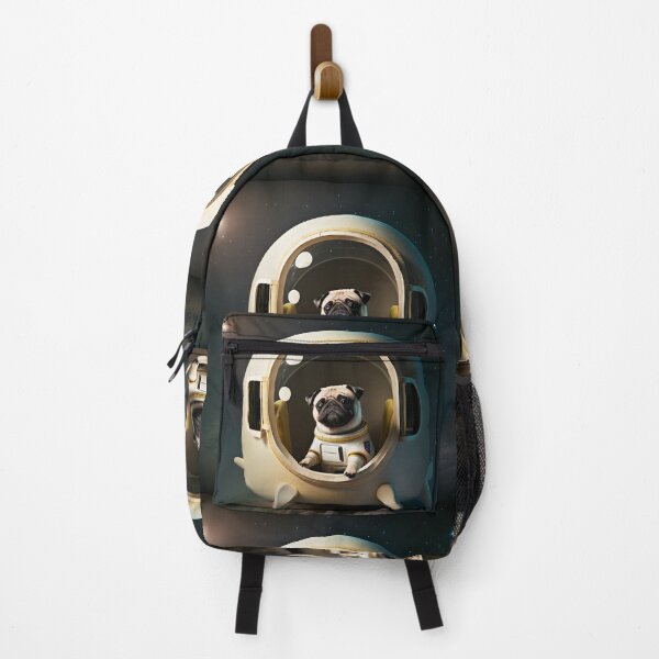Item preview, Pugtastic Journey: Pug In Space designed and sold by ShoppingWarrior.
