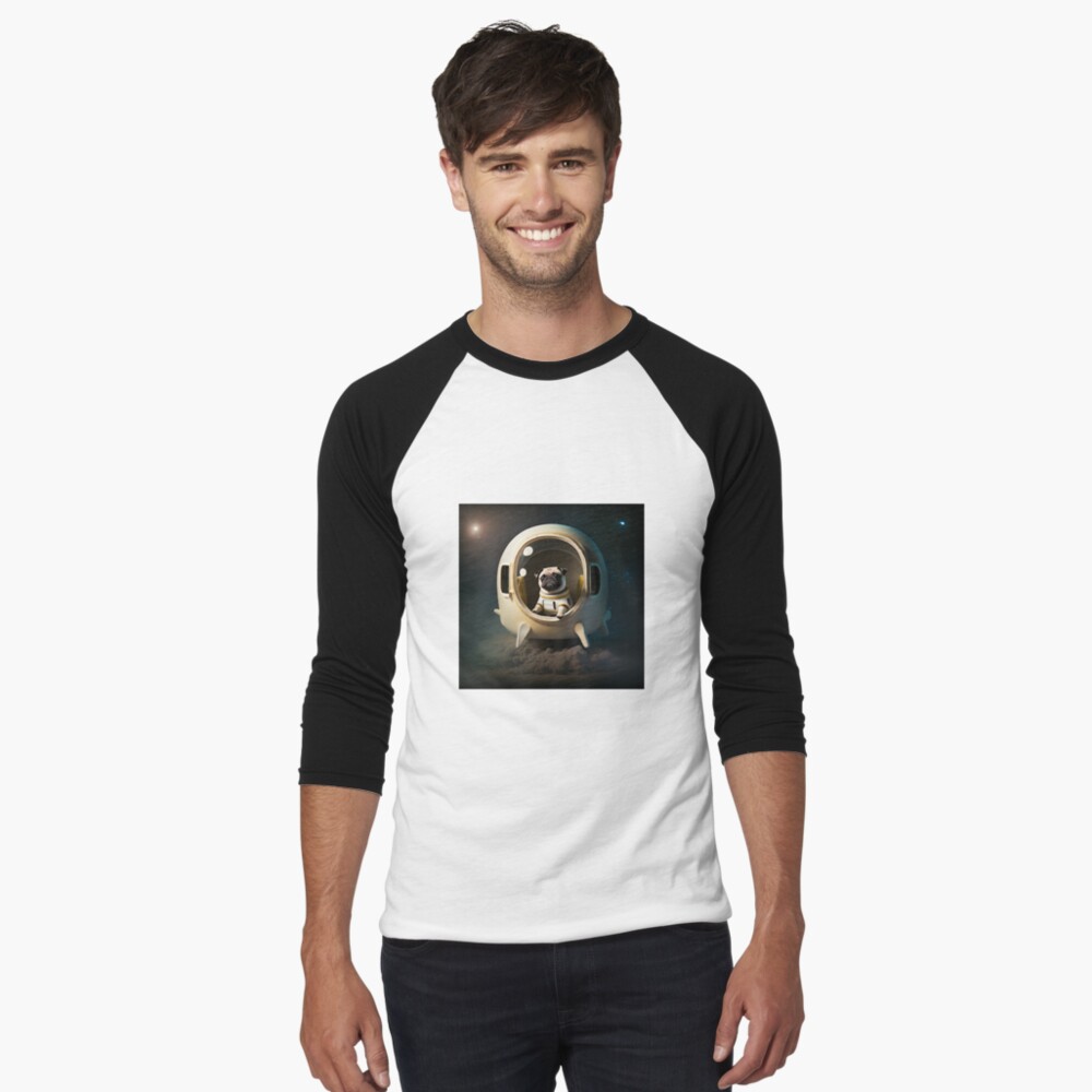 Item preview, Baseball ¾ Sleeve T-Shirt designed and sold by ShoppingWarrior.