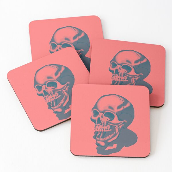 Item preview, Laughing Skull - RED/BLACK designed and sold by rijamo.