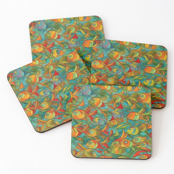 Item preview, colored fish designed and sold by gastonfoton.