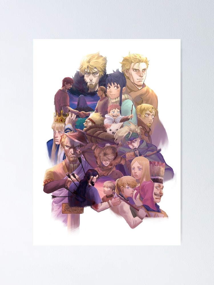 Vinland Saga Season 2 japanese anime manga  Poster for Sale by