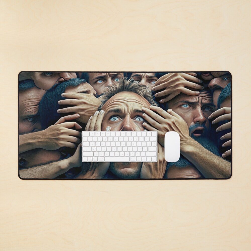 Item preview, Desk Mat designed and sold by ShoppingWarrior.