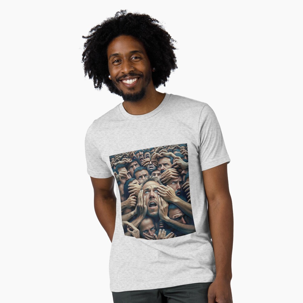 Item preview, Tri-blend T-Shirt designed and sold by ShoppingWarrior.