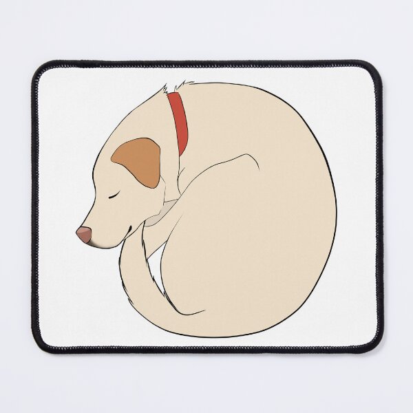 Item preview, Curled Up Yellow Lab designed and sold by EdruEmu.