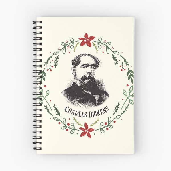 Item preview, Vintage Christmas Charles Dickens Portrait designed and sold by IceCreamMuseum.