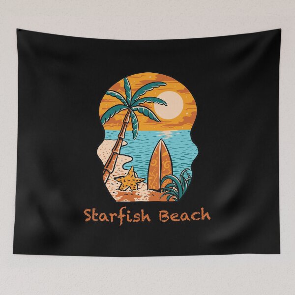 Item preview, Starfish Beach designed and sold by Oxeyepace.