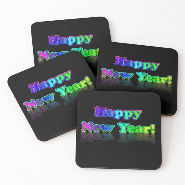Item preview, A Colourful Happy New Year by patjila designed and sold by patjila.