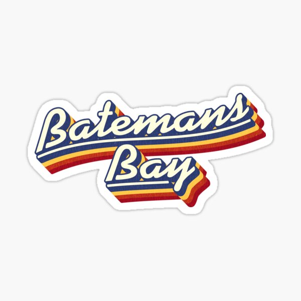 Item preview, Batemans Bay, NSW | Retro Rainbow designed and sold by retroready.