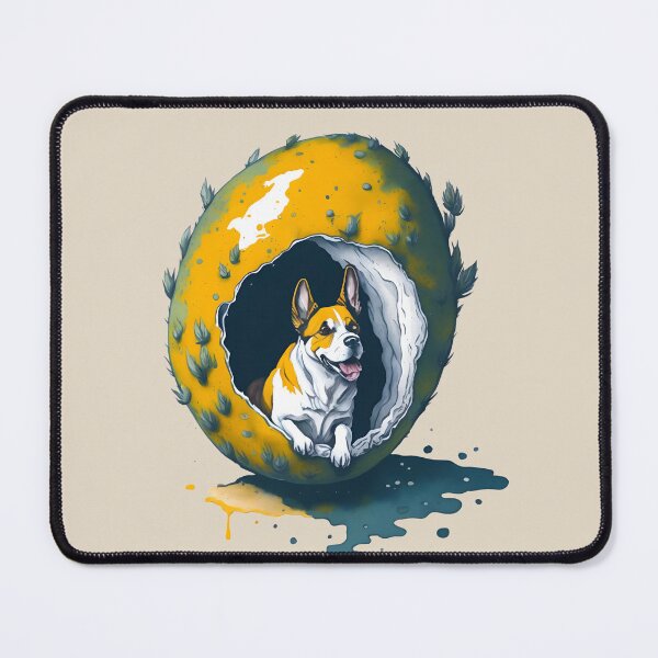 Item preview, Dog in egg designed and sold by Javier Narváez Solarte.