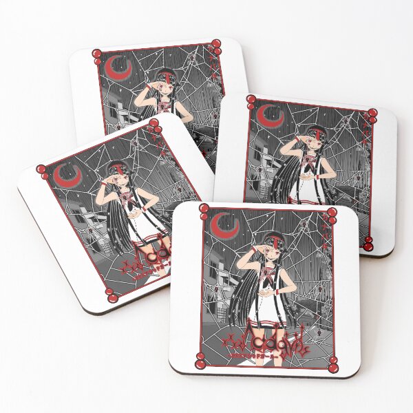 Item preview, Acidgvrl Red Spiders designed and sold by Kanabaki.