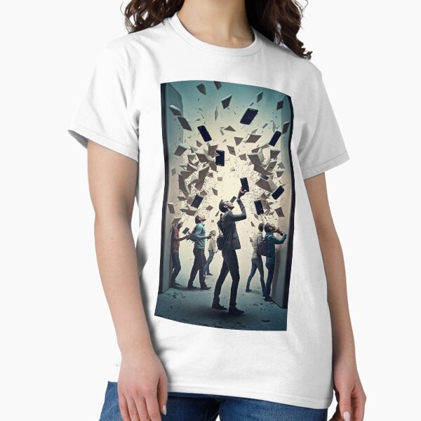 Shopping Warrior's - Trapped Within: The Unseen Matrix Classic T-Shirt