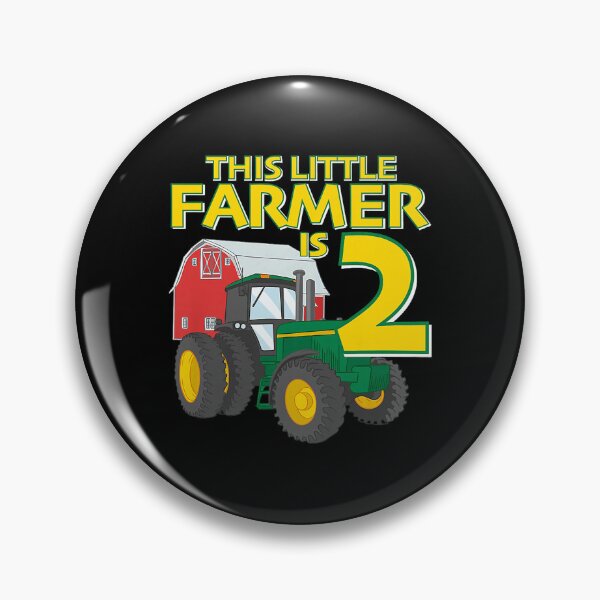 Item preview, Kids 2 Year Old Green Farm Tractor Birthday Party Farmer 2nd Gift Premium    designed and sold by tracyletts.