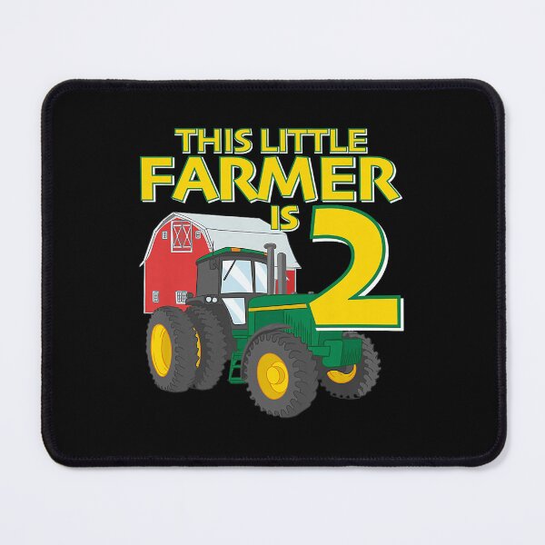 Item preview, Kids 2 Year Old Green Farm Tractor Birthday Party Farmer 2nd Gift Premium    designed and sold by tracyletts.
