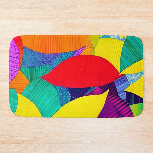 Item preview, Abstract Colorful Leaf Pattern designed and sold by calibrit.