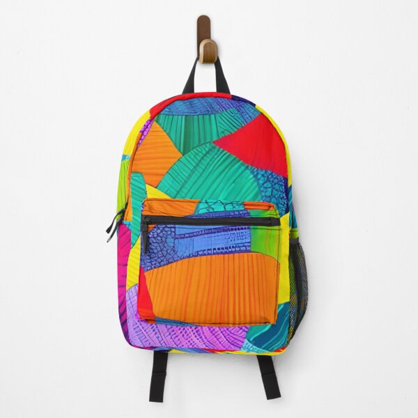 Item preview, Abstract Colorful Leaf Pattern designed and sold by calibrit.