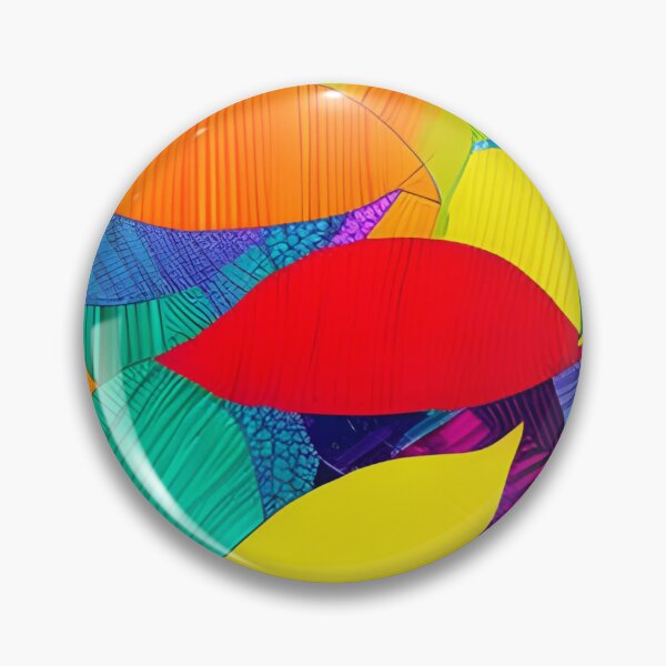 Item preview, Abstract Colorful Leaf Pattern designed and sold by calibrit.