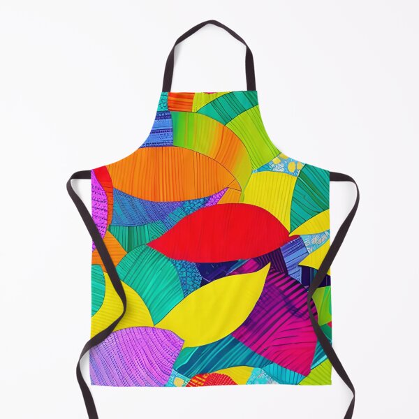 Item preview, Abstract Colorful Leaf Pattern designed and sold by calibrit.