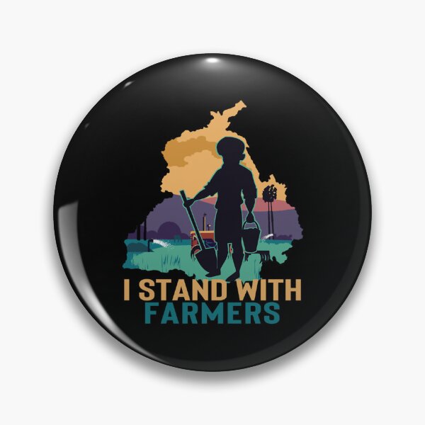 Item preview, No Farmers No Food - I Stand With Farmers Punjab India Farm    designed and sold by tracyletts.