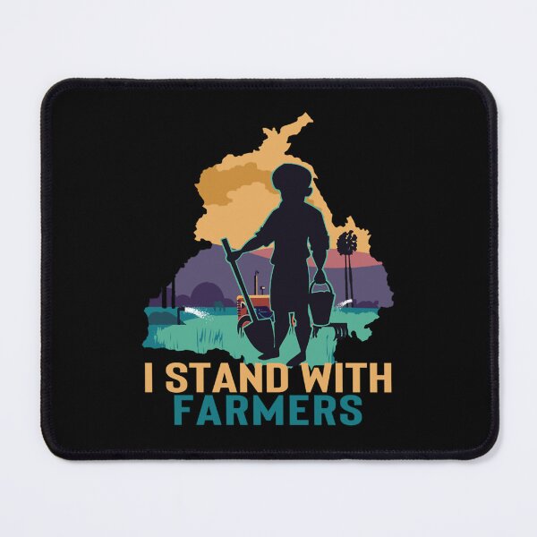 Item preview, No Farmers No Food - I Stand With Farmers Punjab India Farm    designed and sold by tracyletts.