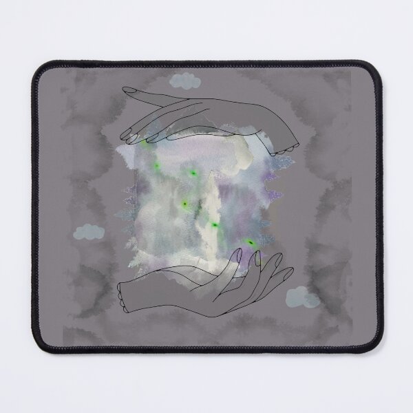 Item preview, Altar Cloth - Storm Witch - Watercolor Casting Surface designed and sold by LochNestFarm.