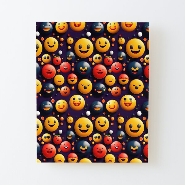 Drippy Smiley Face Wall Art for Sale