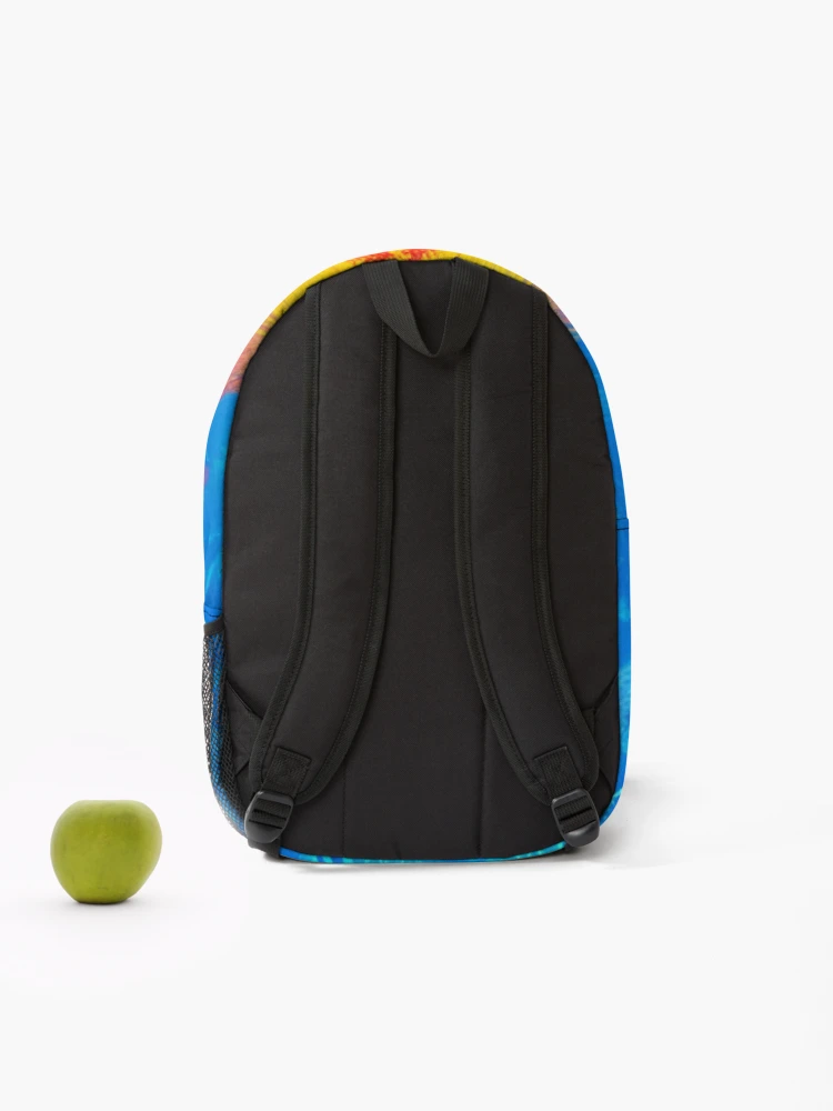Thumbnail 2 of 3, Backpack, Abstract Colorful Splash designed and sold by calibrit.