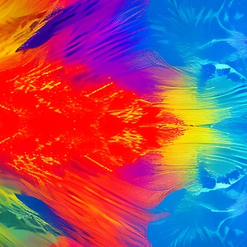 Artwork thumbnail, Abstract Colorful Splash by calibrit
