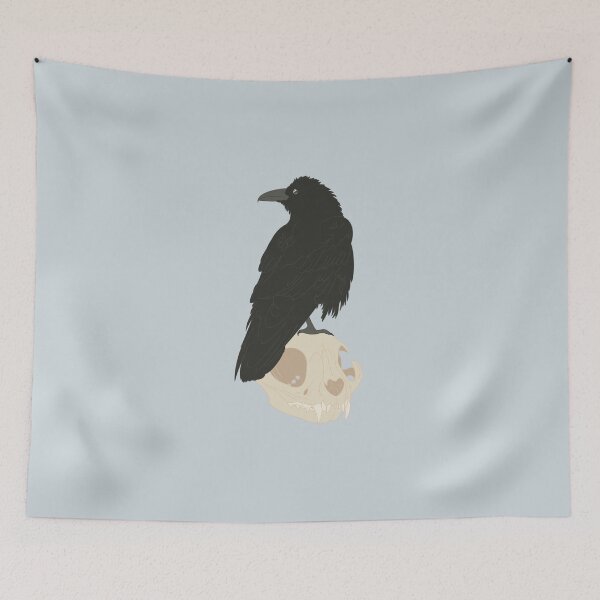 Item preview, Contemplative Crow designed and sold by Spiritsunflower.