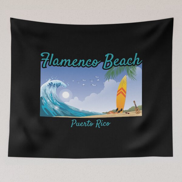 Item preview, Flamenco Beach Beach designed and sold by Oxeyepace.