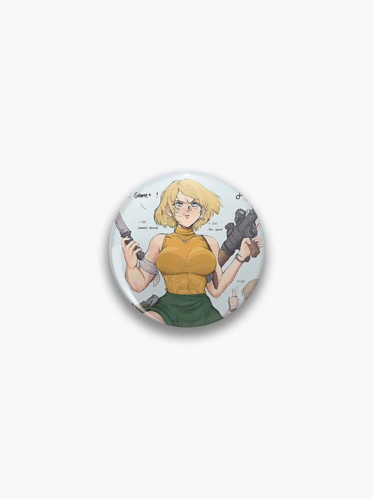 Resident Evil 4 Remake, Ashley Graham Resident Evil 4 Remake, Ashley  Resident Evil 4 Remake Pin for Sale by palmwillow