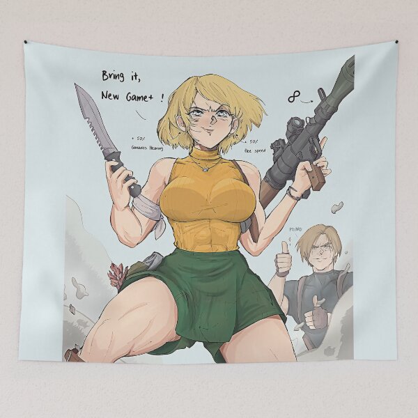 Item preview, Resident Evil 4 Remake, Ashley Graham Resident Evil 4 Remake, Ashley Resident Evil 4 Remake designed and sold by palmwillow.