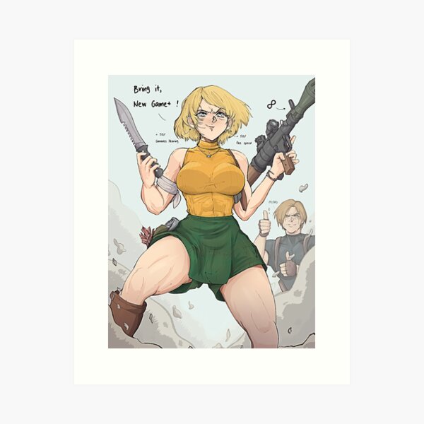 Ashley Graham Resident Evil 4 Remake, Ashley Resident Evil 4 Remake  Photographic Print for Sale by palmwillow