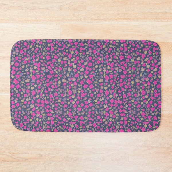 Artikelvorschau, Lebendiges rosa Wildblumenmuster entworfen und verkauft von Digi Artworks Store.