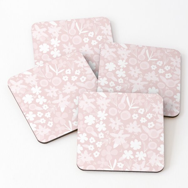 Item preview, Floral Garden | Light pink | Hand drawn Florals ©designsbyroochita designed and sold by DesignsbyRoochita Studio.