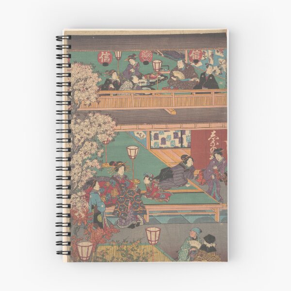 Artikelvorschau, Früher Abend im Yoshiwara Inn Print Art entworfen und verkauft von david-zishu6393.
