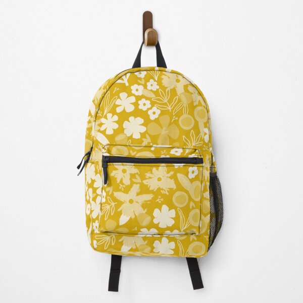 Item preview, Floral Garden | Mustard | Hand drawn Florals ©designsbyroochita designed and sold by DesignsbyRoochita Studio.