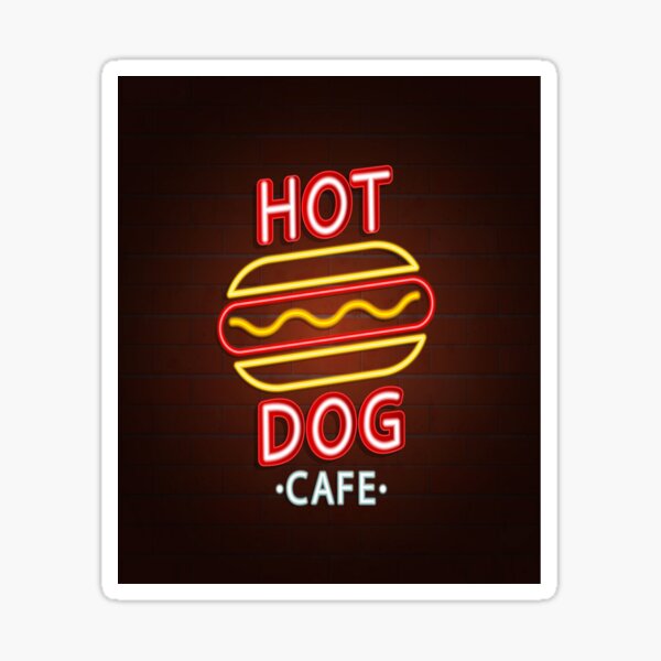 Artikel-Vorschau von Neon: Hot-Dog-Café, designt und verkauft von mturns57.