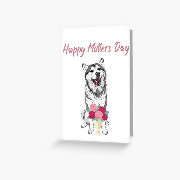 Item preview, Happy Mutters Day Husky designed and sold by SimpleSteve.