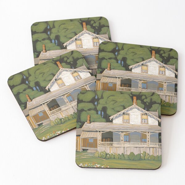 Item preview, A House in Barrie, Ontario by Lawren Harris designed and sold by TheRedVineyard.