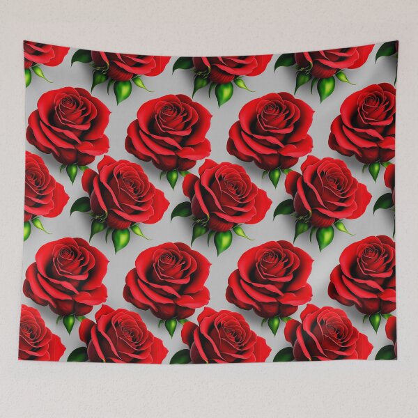 Artikelvorschau, Rote Rose - Elegante Blume entworfen und verkauft von Digi Artworks Store.