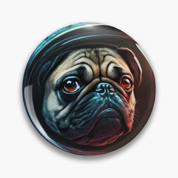 Item preview, Pugtastic Journey: Pugventures In Cosmic Realm designed and sold by ShoppingWarrior.