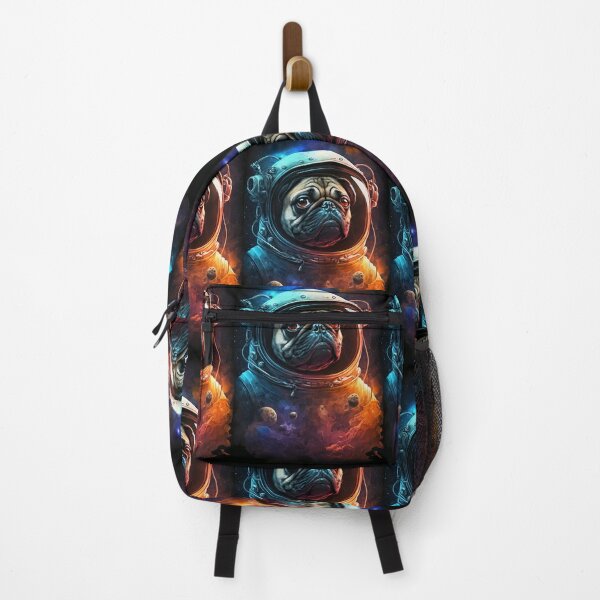 Item preview, Pugtastic Journey: Pugventures In Cosmic Realm designed and sold by ShoppingWarrior.