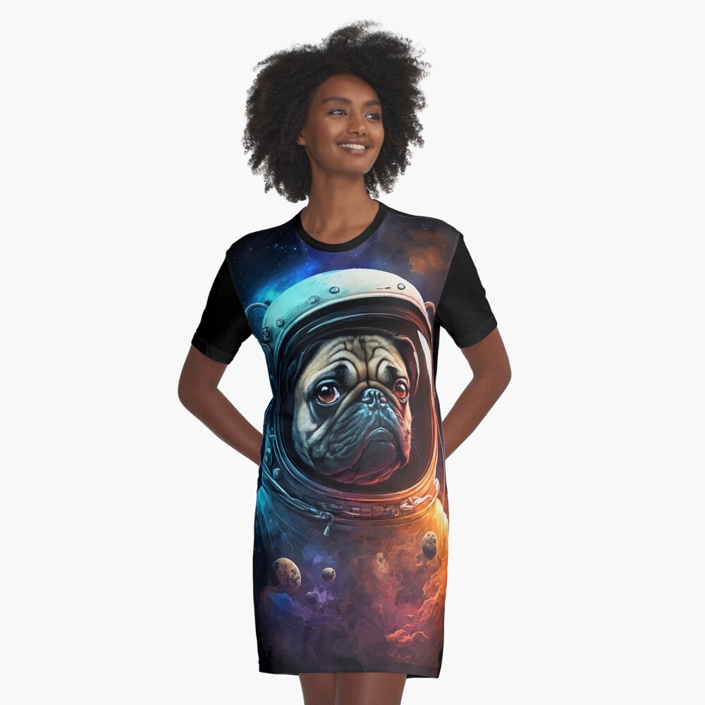 Item preview, Graphic T-Shirt Dress designed and sold by ShoppingWarrior.