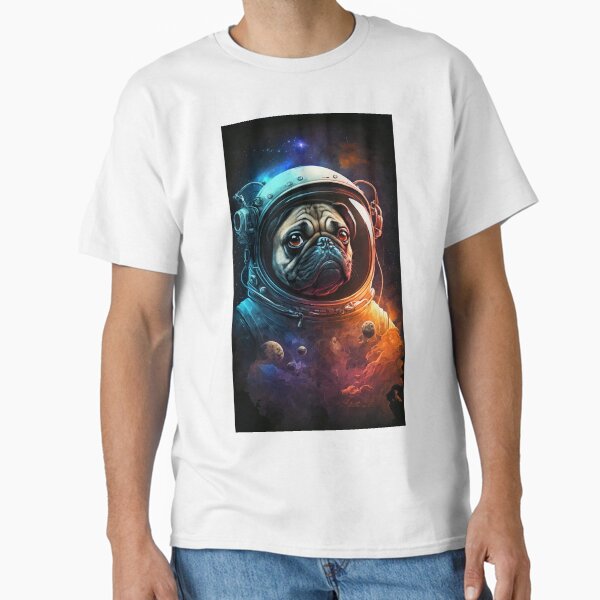 Pugtastic Journey: Pugventures In Cosmic Realm Classic T-Shirt