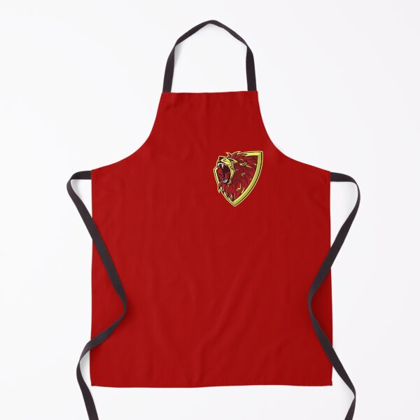 Item preview, gold and red lion of valor shield designed and sold by FamiFrikiV.