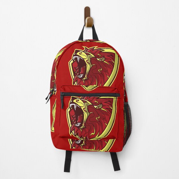 Item preview, gold and red lion of valor shield designed and sold by FamiFrikiV.